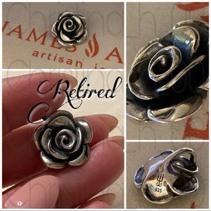 James Avery Rare Rose Blossom Pendant 